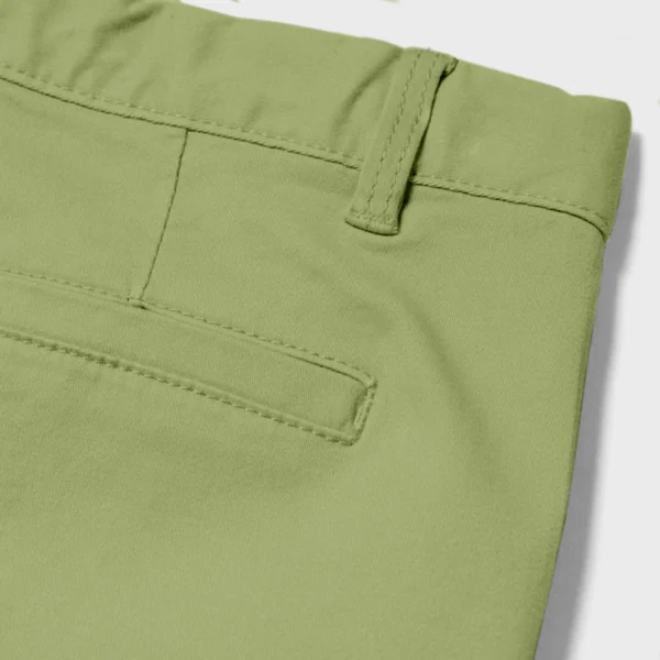 Elevated Fashion Gabardine Pant- Combo of 2 - (Light Olive & Black) - EF121/122 - Image 4