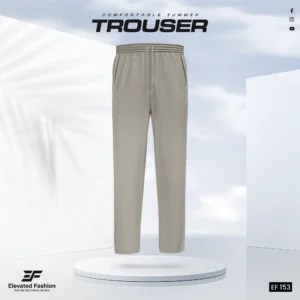Premium Cotton Trouser- (Dark Beige) - EF163