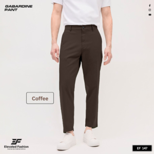 Premium Gabardine Pant - (Coffee) - EF-147