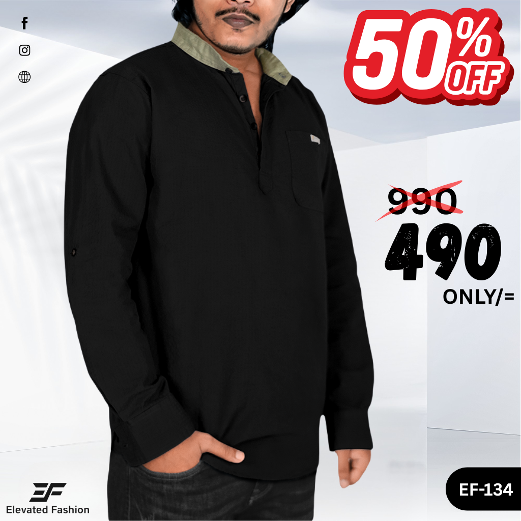 Premium Quality Katua - (Black) - EF-134