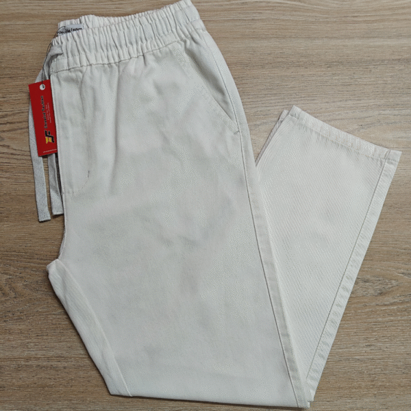 Tripple Cotton Trouser Combo- (Black, White & Navy Blue) - EF137/138/141 - Image 3