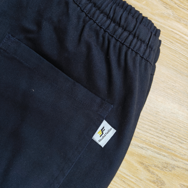 Premium Cotton Trouser- (Navy Blue) - EF141 - Image 3