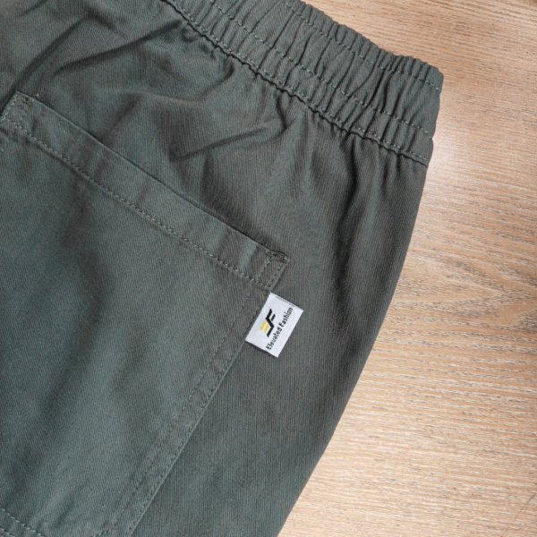 Premium Cotton Trouser- (Deep Olive) - EF143 - Image 3