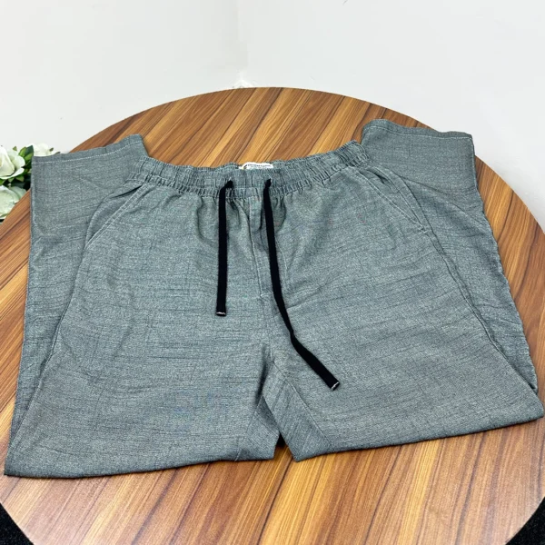 Double Cotton Trouser Combo- (Coffee & Deep Olive) - EF-130/149 - Image 2