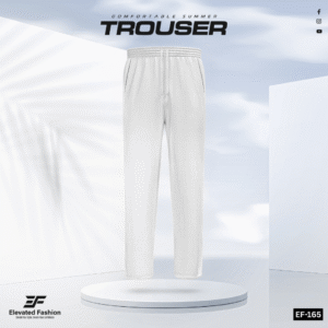 Premium Cotton Trouser- (White) - EF165