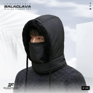 Premium Balaclava Winter Hat - (Black) - EF-204