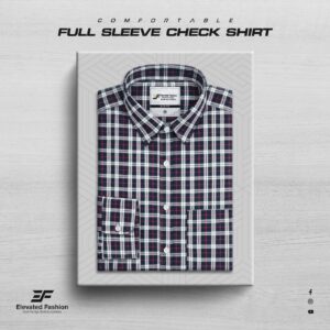 Premium Full Sleeve Check Shirt - FSQ-11
