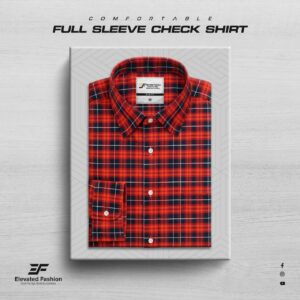 Premium Full Sleeve Check Shirt - FSQ-15