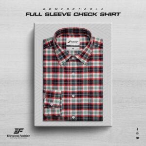 Premium Full Sleeve Check Shirt - FSQ-18