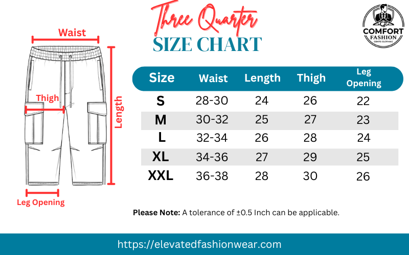 Premium Three Quarter Pant - Combo of 2 - (White & Dark Beige) - CF-205/206 - Image 2